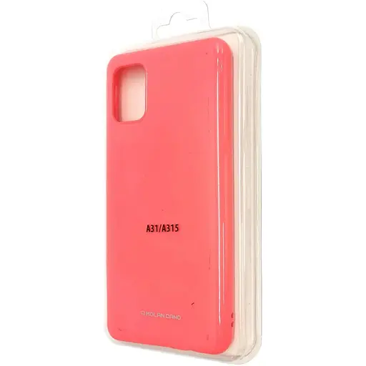 Чехол-накладка Molan Cano Silicone Jelly Case для Samsung A31 / A315 (2020) (pink) - фото 3