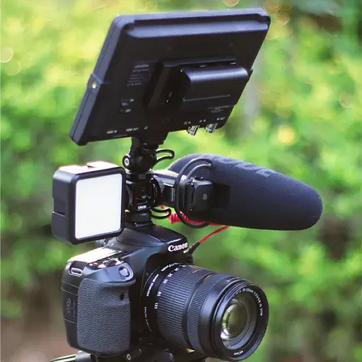 Адаптер кронштейн Ulanzi Vijim metal Triple Cold Shoe Mount (UV-2132 PT-12) - фото 6