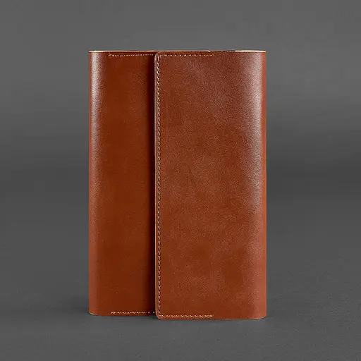 Шкіряний блокнот (Софт-бук) 5.1 світло-коричневий - фото 7