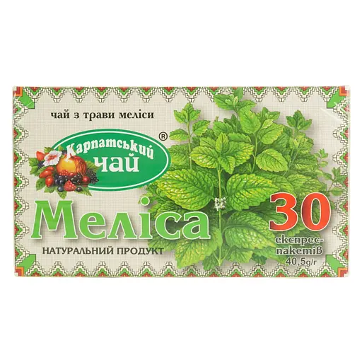 Чай Карпатський Чай Меліса 40.5 г (30 шт. x 1.35 г) - фото 2