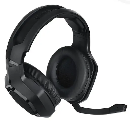 Беспроводная гарнитура Onikuma Gaming with LED K10, 2.4G, 3.5mm, 1200mAh, 12h, black - фото 3