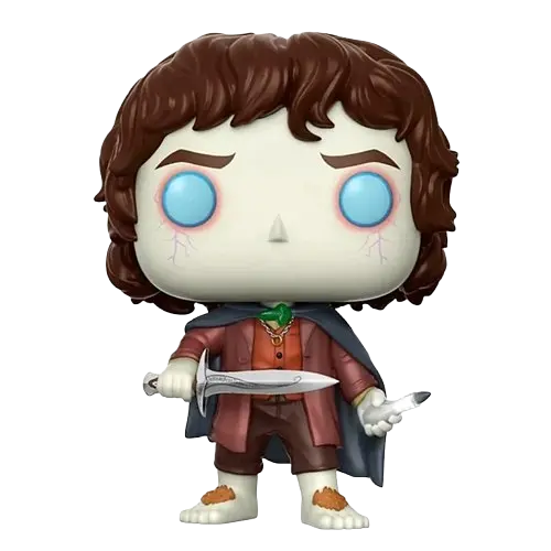 Коллекционная фигурка Funko Pop The Lord of the Rings Властелин колец Frodo Baggins Фродо Бэггинс Chase 10см - фото 2