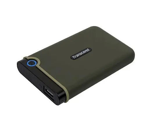 Внешний жесткий диск Transcend StoreJet 25M3 Slim 1 TB 2.5" USB 3.0 military green (TS1TSJ25M3G) - фото 4