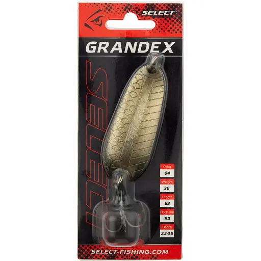 Блешня Select Grandex 20 g 63 mm #04 - фото 2