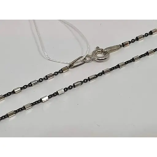 Серебряная цепь Аметист Фантазийное 32С0301ЧЦ 40 - фото 2