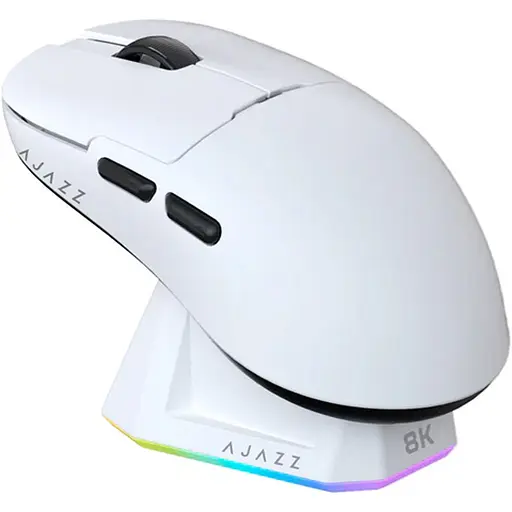 Мышь Ajazz AJ159 PRO Charging Dock White (AJ159-PRO-W) [141350]