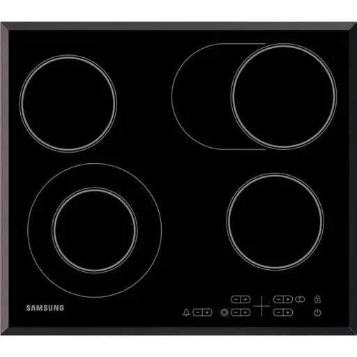 Варильна поверхня електрична Samsung NZ64T3516QK/WT