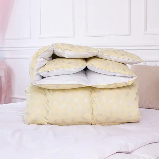 Ковдра пухова MirSon Karmen №1855 Bio-Blue, 90% пух, євростандарт, 220x200, блакитна (2200003014273) - фото 28
