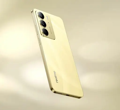 Смартфон Realme C75 8/128 Gb Lightning Gold (золотистый) - фото 3