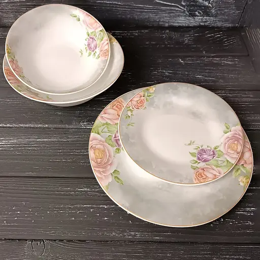 Уценка. Салатник Vittora Aura Розовый сон VT-2165ATS 16.5 см (136987) - фото 2