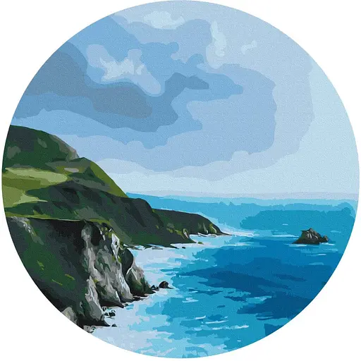 Картина по номерам на подрамнике Brushme Между небом и землей Инна Шевякова