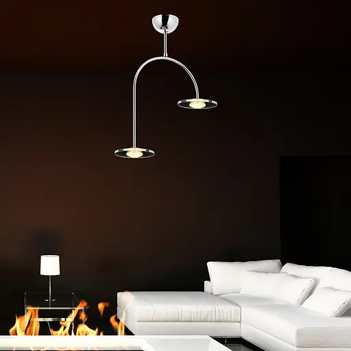 Металлическая светодиодная подвесная лампа Cemre мощностью 10 Вт RGB - фото 3