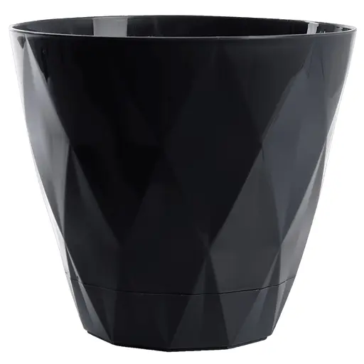 Горщик для квітів Violet House Prizma dark grey 1.5 л - фото 1