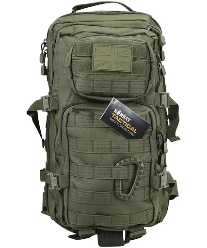 Рюкзак тактический Kombat UK Small Assault Pack 28L Олива (KB-SAP-OLGR) - фото 3