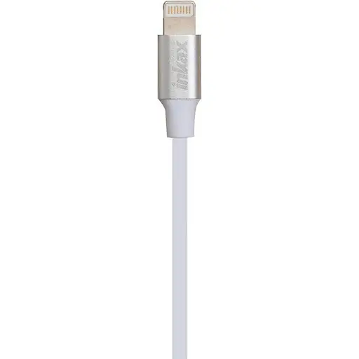 Мережеве заряджання Inkax CD-09 2.1A 1 USB + кабель Lightning Білий - фото 3