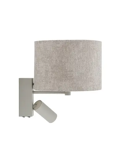 Бра, настінний світильник Nowodvorski 11668 Cedro A E27|GU10 (R35) 10W|10W IP20 світло-сірий - фото 3