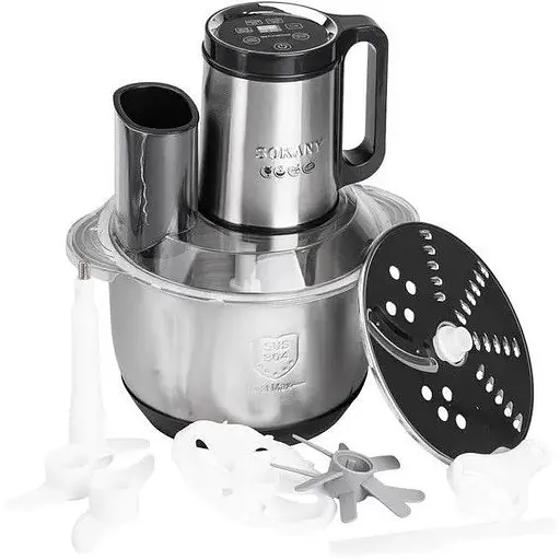 Многофункциональный блендер измельчитель Sokany SK-06036, 6в1 800Вт чаша 5.5л - фото 1