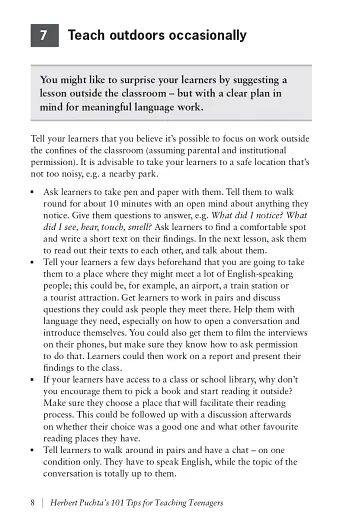 Herbert Puchta’s 101 Tips for Teaching Teenagers - фото 10
