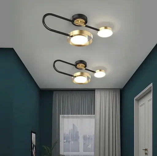 Сучасне бра Арт. BD 8886 BK+AB Line F - фото 5