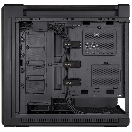 Корпус ASUS ProArt PA602 Wood Edition с закаленным стеклом без блока питания, черный (90DC00J0-B09010) - фото 6