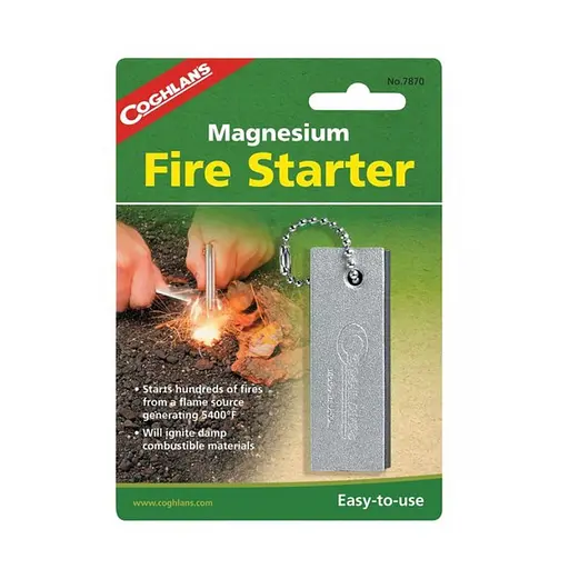 Брусок для розведення багаття Coghlans Magnesium Fire Starter (1053-CHL.7870) - фото 2