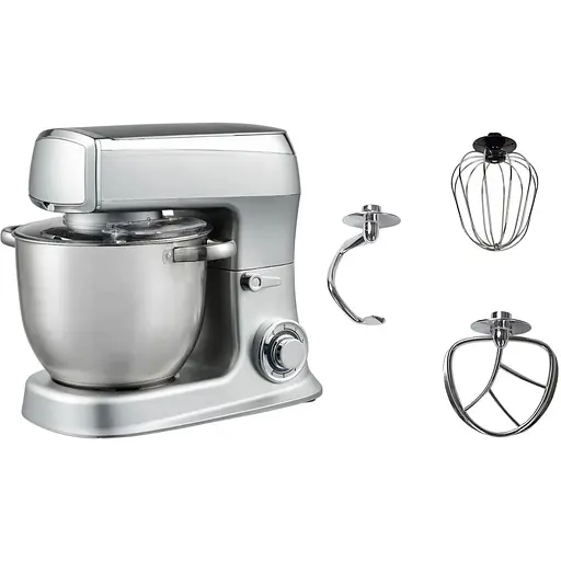 Кухонный комбайн тестомес Royalty Line RL-PKM-2100.7 Silver