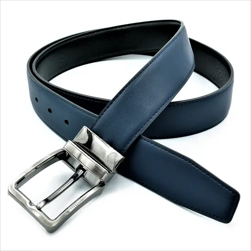 Ремінь шкіряний Weatro чоловічий двосторонній 110-125х3,5 см acs0013947 - фото 2