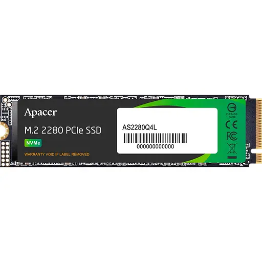 SSD накопичувач Apacer AS2280Q4L 1TB (AP1TBAS2280Q4L-1) [142489]