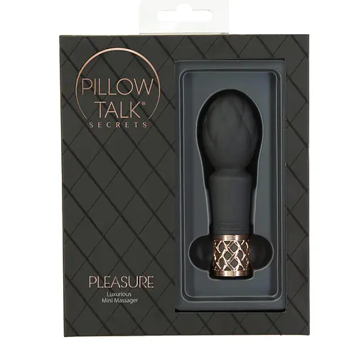 Вібратор Pillow Talk Secrets Pleasure 11.1 см чорний - фото 5