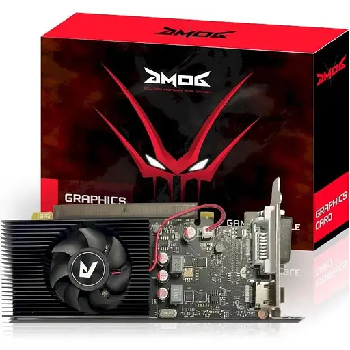 Відеокарта GeForce GT1030, золотистийen Memory, 2Gb GDDR5, 64-bit, DVI/HDMI, 1228/6008 MHz (GT1030D52G64bit) - фото 1