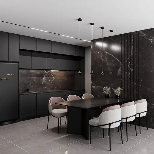 Подвесной светильник Skarlat RHL7738 5W BK+GD 3000K - фото 5