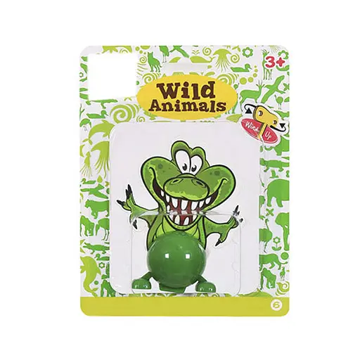 Іграшка заводна "Тварини" 2029A 14 см Крокодил