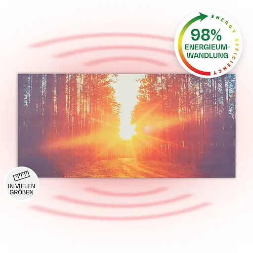 Инфракрасный обогреватель Klarstein Wonderwall Air Art Infinite (10035173) - фото 4