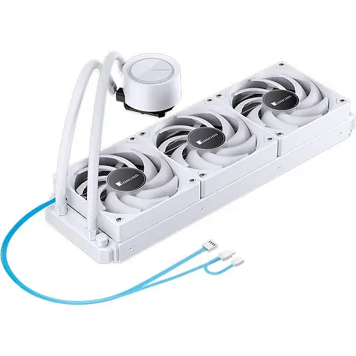 СВО Jonsbo TG-360 White (Intel LGA1700/1200/115X/2011; AMD AM4/AM5/4PIN PWM) (TG-360 White) - фото 6