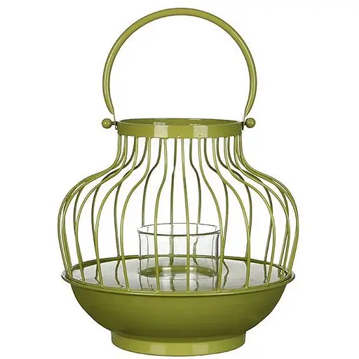 Декор для саду Greenware Ліхтарик, зелений - фото 1