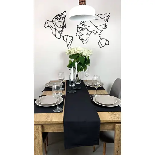 Серветки водовідштовхуючі 30х40 см 4 шт. Чорний