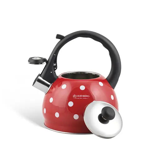 Чайник со свистком Edenberg EB-1922-Red 2 л красный - фото 3