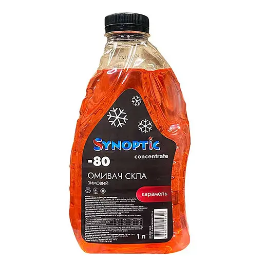 Омыватель стекла Synoptic Карамель концентрат зимний -80°C 1 л