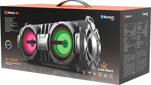 Акустика REAL-EL X-737 Black [82792] - фото 10