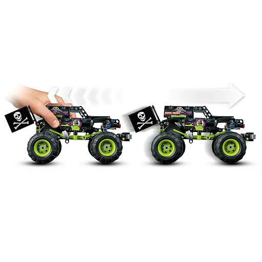 Конструктор LEGO Technic Monster Jam Grave Digger, 212 деталей (42118) - фото 5