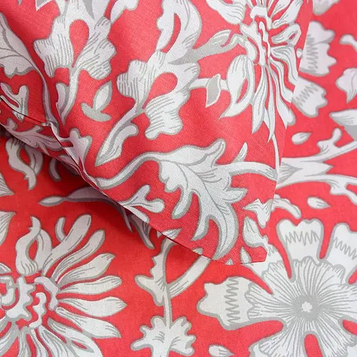 Семейный постельный комплект бязь красного цвета 328160 - фото 3