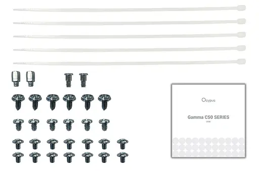 Корпус OCYPUS GAMMA C50 WH (GAMMA-C50-WHG000XX-GL) без блока питания - фото 9