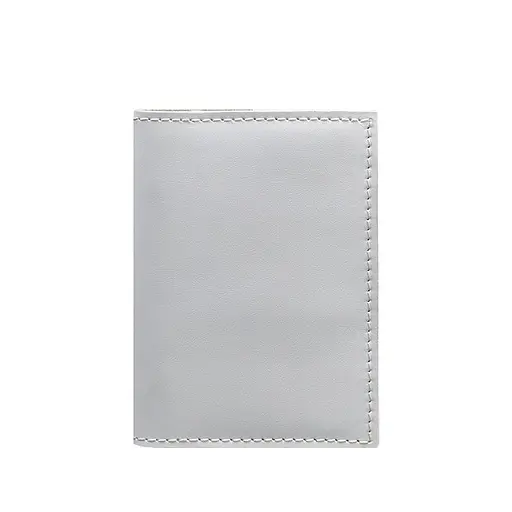 Кожаная обложка для паспорта и военного билета 1.2 белая - фото 7