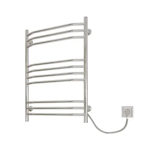 Електрична Сушарка для рушників Kosser Трапеція Еліт 800x600/11 ЕR ДТЕ05ER, Хром, Праве - фото 1