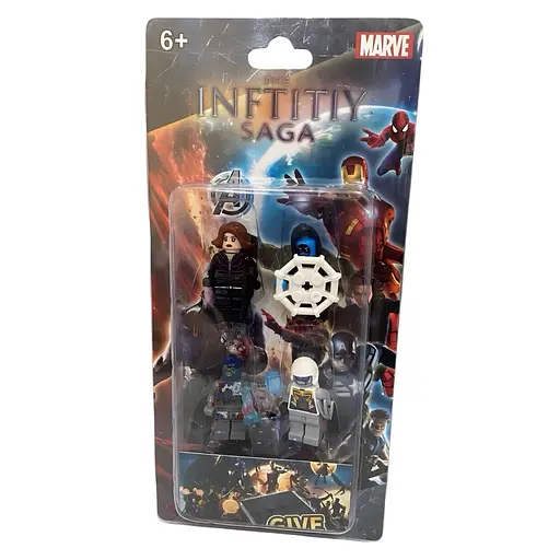 Набор игровых фигурок Мстители 4 шт. с оружием (2701) - фото 2