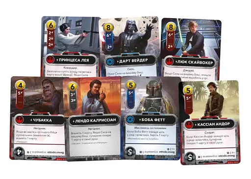 Настольная игра Geekach Games Звездные войны. Колодостроительная игра (Star Wars: The Deckbuilding Game) (укр.) (GKCH168SW) - фото 5