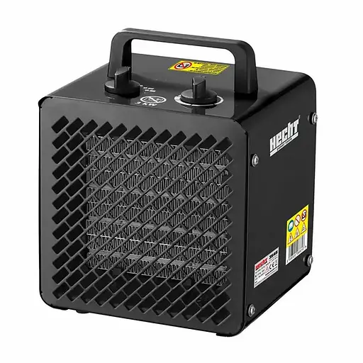 Электрический обогреватель HECHT 3545 напольный/настольный, 3,0 кВт, площадь обогрева 30 кв.м., Черный - фото 1