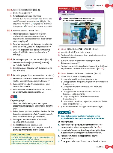 Cosmopolite 5 - Pack Livre de l'élève + Version numérique (C1-C2) - фото 23