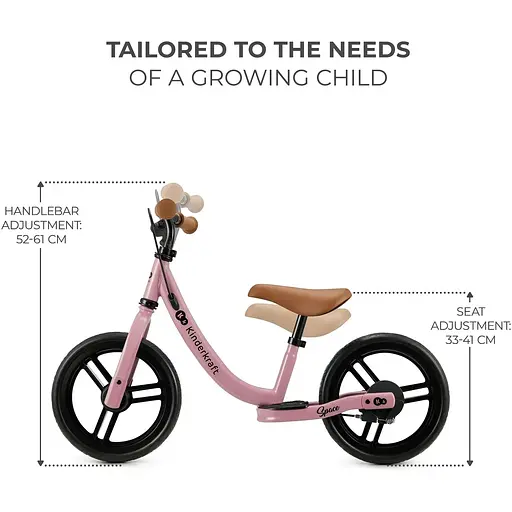 Беговел Kinderkraft Space Dark Pink (KRSPAC23PNK0000) - фото 8