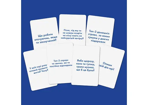 Настільна гра Оrner Розмовна гра Розкажи мені все! Friends edition (укр.) (1607) - фото 5